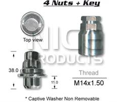 Lock Nuts N660LOCK - Nice Products | Universal Auto Spares