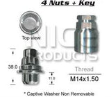 Lock Nuts N660LOCK - Nice Products | Universal Auto Spares