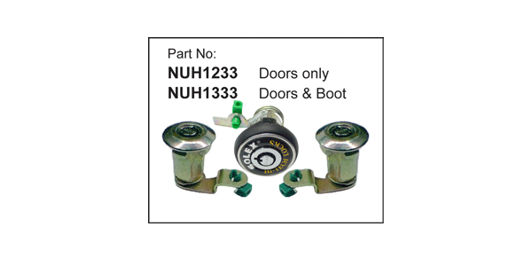Anti-Theft Locks NUH1233 - Nice Products | Universal Auto Spares