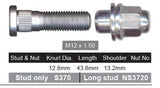 Wheel Stud & Nut NS370B - Nice Products | Universal Auto Spares