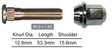 Stud & Nut NS352R - Nice Products | Universal Auto Spares