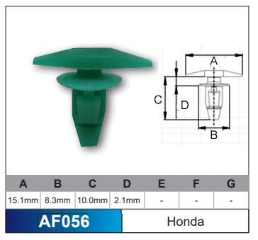 FASTENERS BAG 100 AF056-100 - Nice Products | Universal Auto Spares