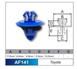 FASTENERS Bag 100 AF141-100 - Nice Products | Universal Auto Spares
