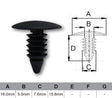 FATSENERS Bag 1000 AF229-1000 - Nice Products | Universal Auto Spares