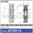 FASTENERS Pkt 10 AF230-10 - Nice Products | Universal Auto Spares
