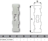 FASTENERS Bag 100 AF230-100 - Nice Products | Universal Auto Spares