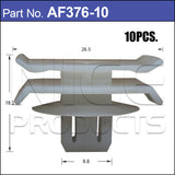 FASTENERS Pkt 10 AF376-10 - Nice Products | Universal Auto Spares
