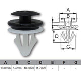 FASTENERS Bag 1000 AF379-1000 - Nice Products | Universal Auto Spares
