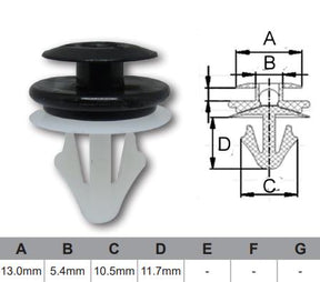 FASTENERS Bag 1000 AF379-1000 - Nice Products | Universal Auto Spares