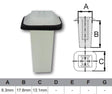 FATSENERS Bag 100 AF381-100 - Nice Products | Universal Auto Spares