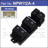 Power Window Switch NPW112A-4 - Nice Products | Universal Auto Spares