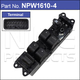 Power Window Switch NPW1610-4 - Nice Products | Universal Auto Spares