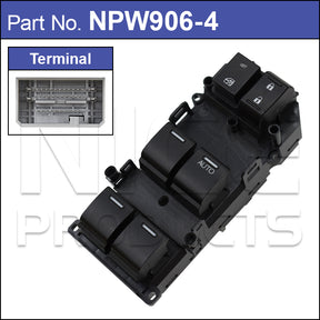 Power Window Switch NPW906-4 - Nice Products | Universal Auto Spares