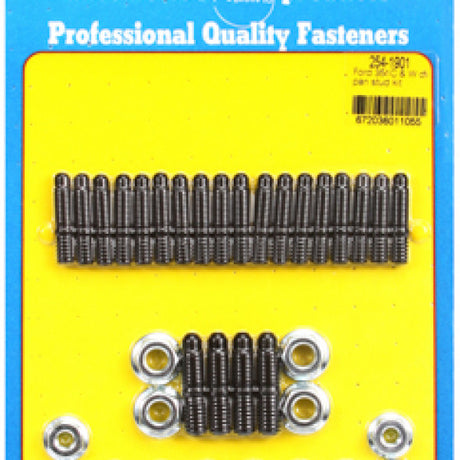 Oil Pan Stud Kit FORD V8 HEX OIL PAN STUD KIT 254-1901 - ARP