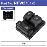 Power Window Switch NPW2701-2 - Nice Products | Universal Auto Spares