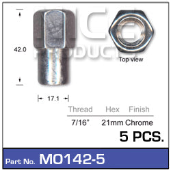 Mag Nuts MO142-5 - Nice Products | Universal Auto Spares