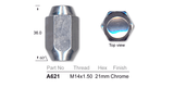 Chrome Nut A621 - Nice Products | Universal Auto Spares