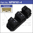 Power Window Switch NPW161-4 - Nice Products | Universal Auto Spares