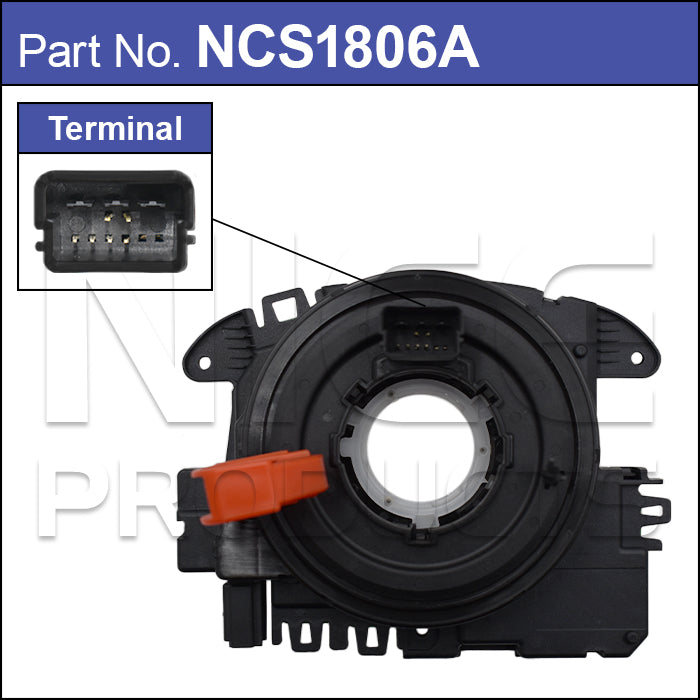 Clock Spring OEM: 5K0953569BF 5K0953569BC NCS1806A - Nice Products | Universal Auto Spares