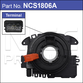 Clock Spring OEM: 5K0953569BF 5K0953569BC NCS1806A - Nice Products | Universal Auto Spares