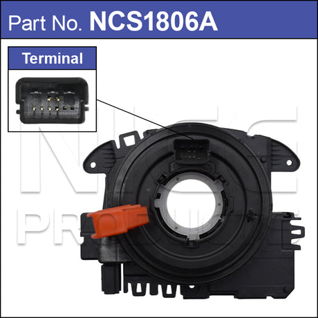 Clock Spring OEM: 5K0953569BF 5K0953569BC NCS1806A - Nice Products | Universal Auto Spares