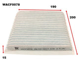 Cabin Filter RCA247P Fits Mazda WACF0078 - Wesfil | Universal Auto Spares