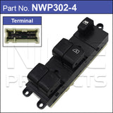 Power Window Switch OEM: 25401-EB30A NPW302-4 - Nice Products | Universal Auto Spares