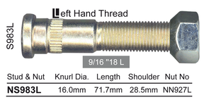 Stud & Nut NS983L - Nice Products | Universal Auto Spares