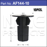 Fasteners Pkt 10 AF144-10 - Nice Products | Universal Auto Spares