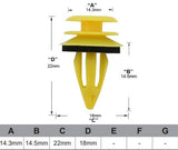 FASTENERS Pkt 1000 AF489-1000 - Nice Products | Universal Auto Spares