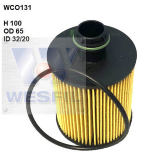Oil Filter Fits Alfa/Fiat/Saab WCO131 - Wesfil