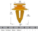 FASTENERS Pkt 1000 AF486-1000 - Nice Products | Universal Auto Spares