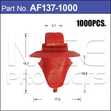 Trim Fasteners pk1,000 AF137-1000 - Nice Products | Universal Auto Spares