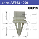 Fasteners Bag 1000 AF663-1000 - Nice Products | Universal Auto Spares