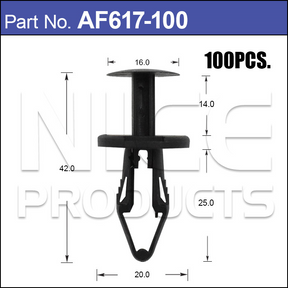 Fasteners Bag 100 AF617-100 - Nice Products | Universal Auto Spares
