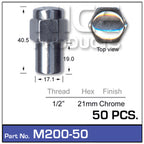 Mag Nuts M200-50 - Nice Products | Universal Auto Spares