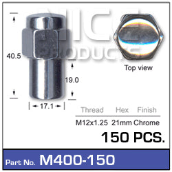 Mag Nuts M400-150 - Nice Products | Universal Auto Spares