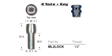 Lock Nuts (set of 4) ML2LOCK - Nice Products | Universal Auto Spares