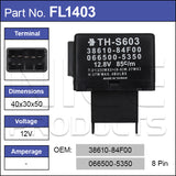 Flasher OEM:38610-84F00 066500-5350 FL1403 - Nice Products | Universal Auto Spares