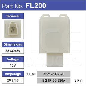 Flasher FL200 - Nice Products | Universal Auto Spares