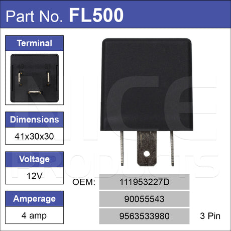 Flasher FL500 - Nice Products | Universal Auto Spares