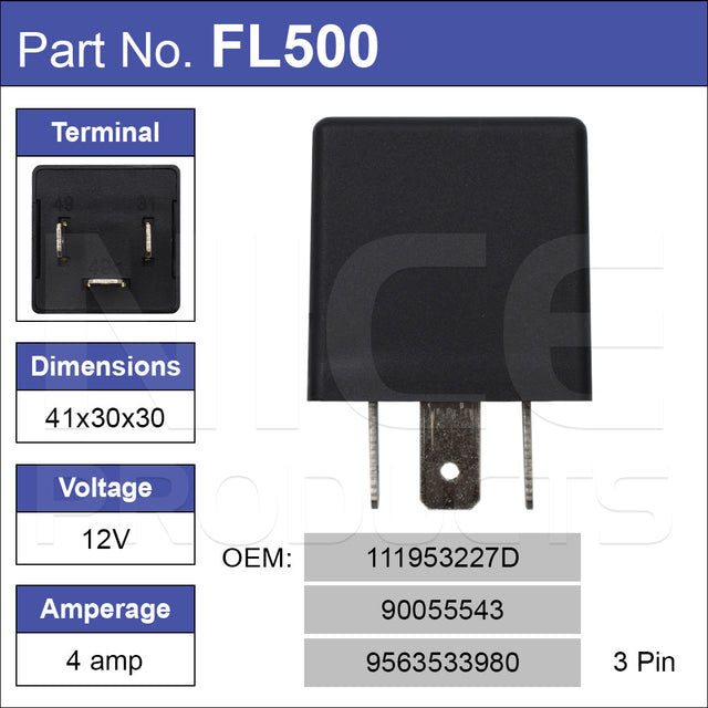 Flasher FL500 - Nice Products | Universal Auto Spares