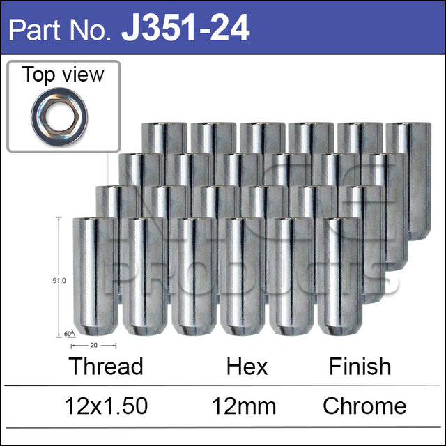 Allen Keys Nuts Pk24 + J6KEY J351-24 - Nice Products | Universal Auto Spares