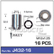 Lock Nuts 16+Key J432-16 - Nice Products | Universal Auto Spares