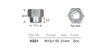 Wheel Nut H321 - Nice Products | Universal Auto Spares