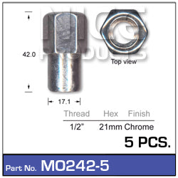 Mag Nuts MO242-5 - Nice Products | Universal Auto Spares