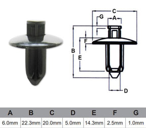 Fasteners Bag 100 AF031-100 - Nice Products | Universal Auto Spares
