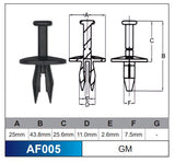 Fasteners Bag 100 AF005-100 - Nice Products | Universal Auto Spares