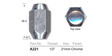 Chrome Nut A221 - Nice Products | Universal Auto Spares