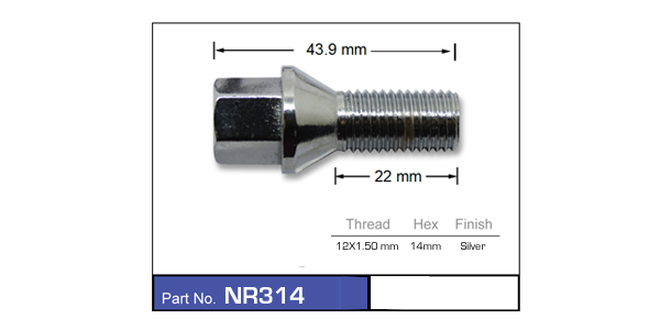 One Piece Stud NR314 - Nice Products | Universal Auto Spares